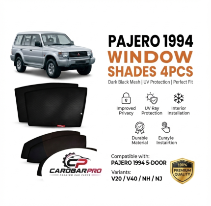 Mitsubishi Pajero 1994 Sun Shades For V20 V40 NH NJ 5-Door Models Curtains