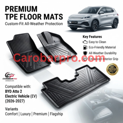 BYD Atto 2 2026-2027 Custom All-Weather TPE Floor Liner Set