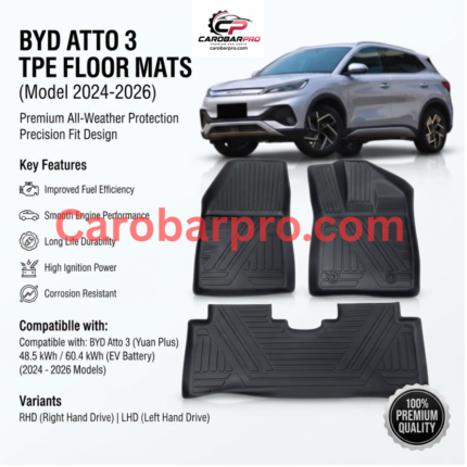 Byd Atto 3 2024-2026 Tpe Floor Mats