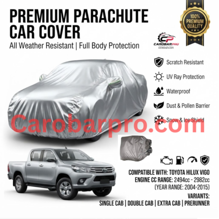 Toyota Hilux Vigo 2004-2015 Premium Full Body Car Cover All-Weather Resistant