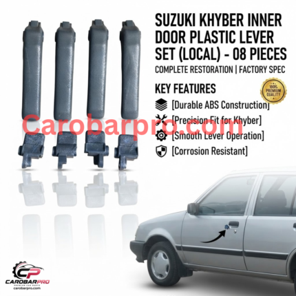 Suzuki Khyber All Model Interior Door Handle Lever Set (8 Pieces)