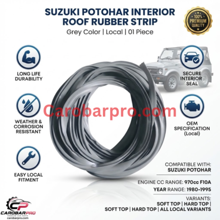 Suzuki Potohar 1980-1995 Interior Roof Rubber Strip 1 Piece